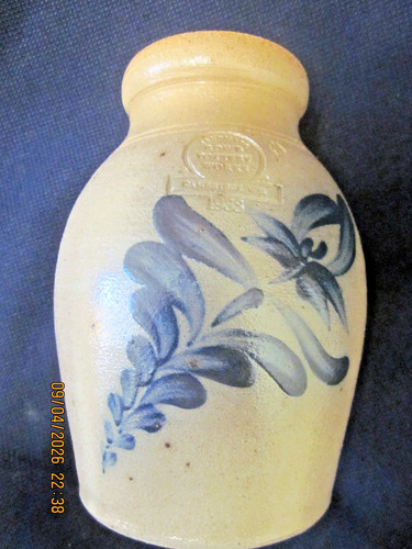 Rowe pottery cobalt - cobalt, decor
