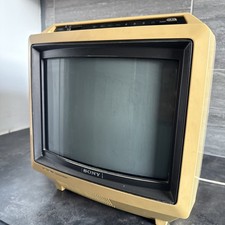 14 Inch Sony Trinitron CRT Retro Gaming TV Monitor Vintage Portable KV-1400UB