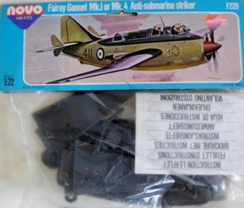 Novo f228 fairey gannet - 1/72,