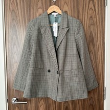 Topshop Petite Green Check
