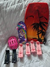 build a bear accessories outdoor adventure bundle, including skates & surfboard