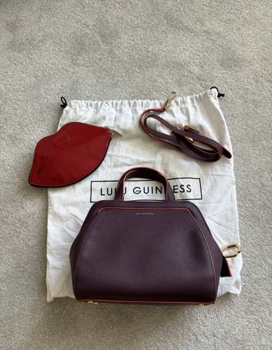 Lulu guinness leather - guinness, bag