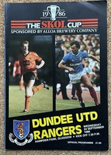 Football Programme Scottish