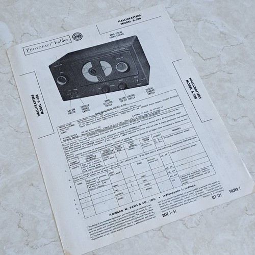 Hallicrafters 38b - hallicrafters, s-38b