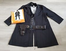 GUNFIGHTER size EXTRA LARGE gunslinger WESTERN COWBOY rodeo WILD WEST black MENS