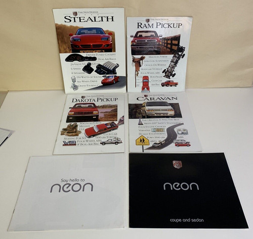 1995 dodge sales brochures - (6),