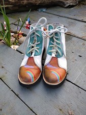 Ankle Boots Lightweight  Rainbow Wacky Size 5