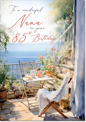 Doodlecards nana 85th birthday - 85th,