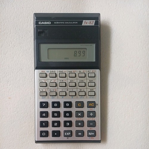 Vintage casio scientific - vintage,
