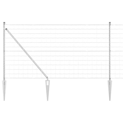 Euro fence with concrete - euro,
