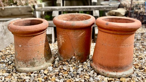 Vintage terracotta chimney