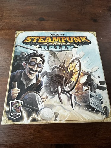 Steampunk rally board game - steampunk,