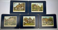 Vintage Pimpernel Place Mats – English Cottage Scenes – Classic Dining X5