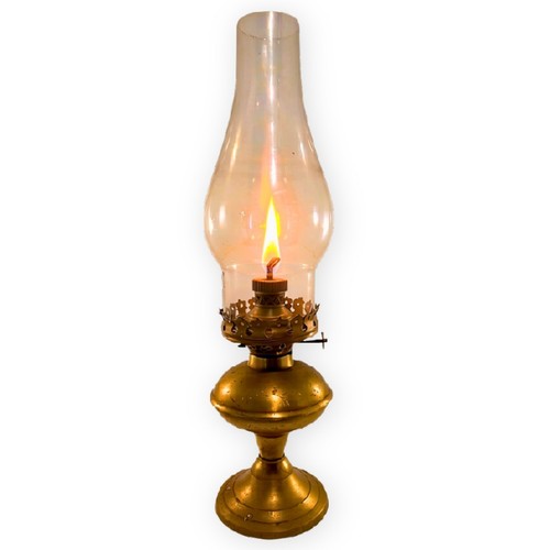 Vintage oil paraffin lamp - paraffin, 38cm