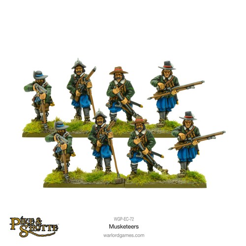Pike shotte musketeers - &,