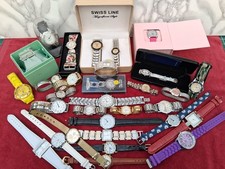JOB LOT X 80 QUARTZ WRIST WATCHES SPARE OR REPAIR