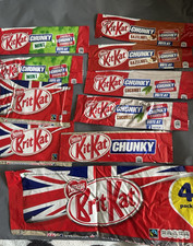 10 X Empty Nestle Kitkat