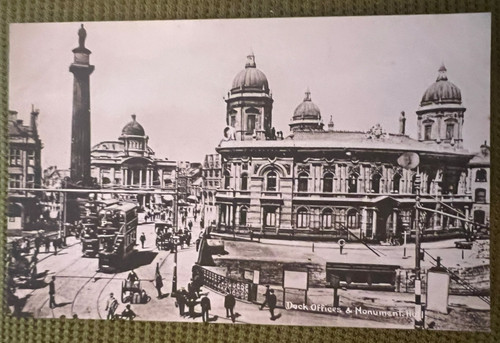 Antique postcard hull dock - antique,