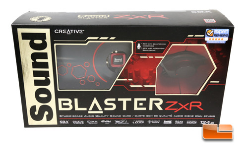 Creative sound blaster zxr - sound,