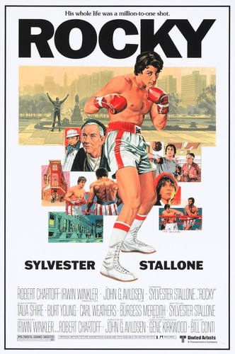 Rocky 1976 poster print - rocky,
