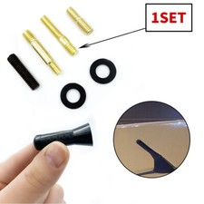 1.4" Car BEE-STING STUBBY SHORT BLACK AERIAL ARIEL ARIAL MAST ANTENNA Universal