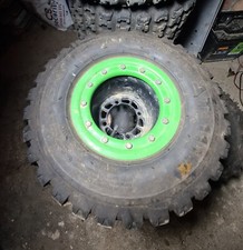 1 Single Dwt Beadlock With Tyre For Honda Trx450,trx250r , Suzuki Ltz400, Ltr450