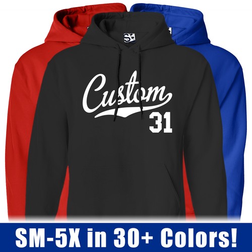 Custom script hoodie 1931 - custom,