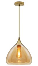 Vintage Smoked Gold Glass