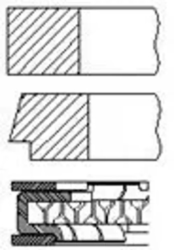Piston ring set - pr11-000, fai