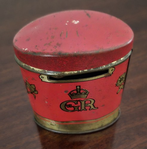 Vintage oxo pillar box - vintage, gr