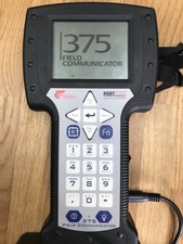 375 Hart Field Communicator With Case, Test Leads And Charger