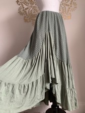 Hippy Flared Ethnic Skirt 10