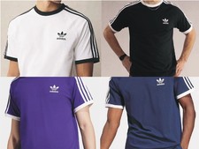 ADIDAS MEN ADICOLOR THREE STRIPES T-SHIRT SALE