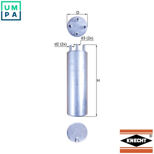 Fuel filter 229 for vw - for,