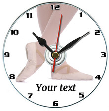 Balllet shoes dvd desk clock