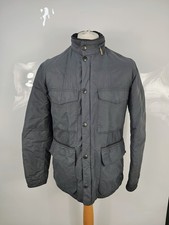 Barbour Greatcoat Men's Military Style Bexley Quilt Jacket Size Small UK