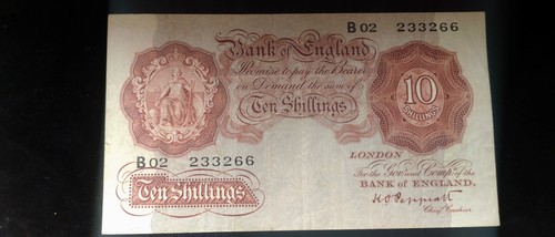 Vintage bank england - england, ten