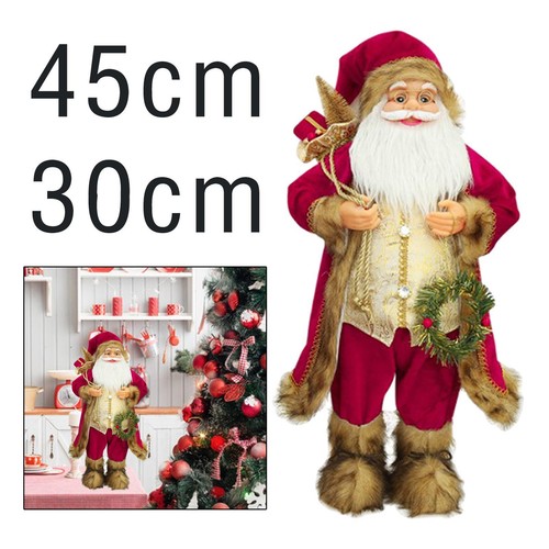 Standing santa claus doll - santa,