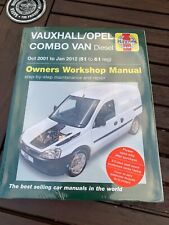 *New* Vauxhall Combo Van (Diesel) 2001-2012 Haynes Workshop Manual