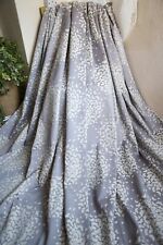 Next Lilac White Butterfly Embroidery Eyelet Curtains 53WX54D Shimmer Lined 1OF3