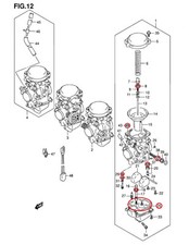 SUZUKI GSF1200 Bandit 01-06