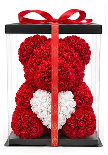 28cm red rose - rose, with