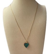 14K Yellow Gold 585 Black Opal