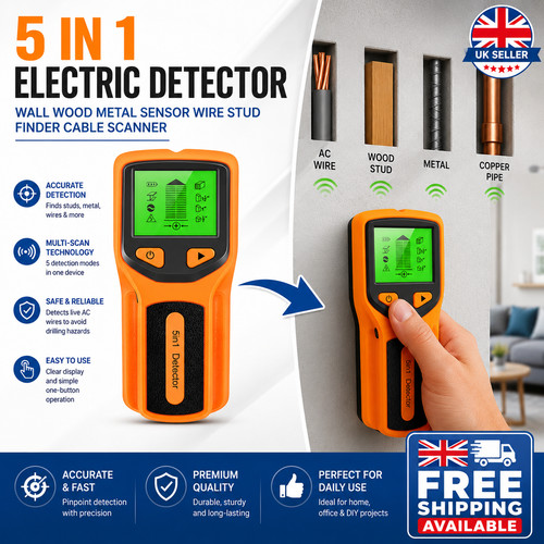 Electric detector wall - 5, in