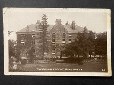 The Convalescent Home, Otley Leeds Yorkshire Real Photo Vintage Postcard P60