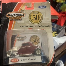 P780-MATCHBOX COLLECTIBLES No96977 50TH ANNIVERSARY 1933 FORD COUPE MIB