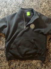 HUF Men’s Black Quarter Zip