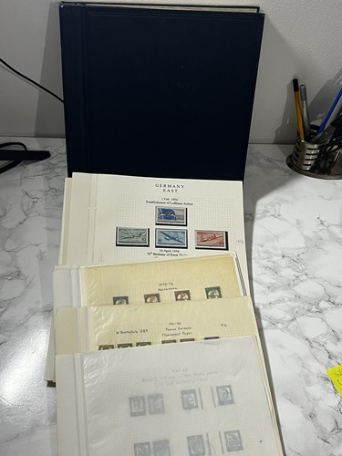 Album with germany mint used - with,