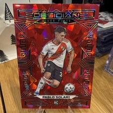 Pablo Solari RC Rookie Red Flood 20/30 | River Plate | Panini Obsidian 23-24