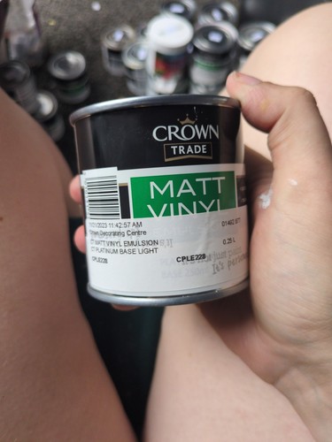 Paint tester pots beige - paint,